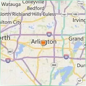 The University of Texas at Arlington Location Map The University of Texas at Arlington Location Map