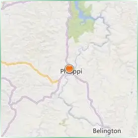 Alderson Broaddus University Location Map