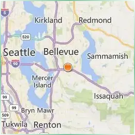 Bellevue College Location Map