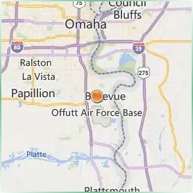 Bellevue University Location Map Bellevue University Location Map