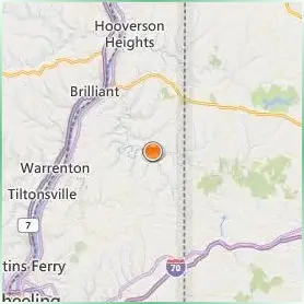 Bethany College Location Map Bethany College Location Map