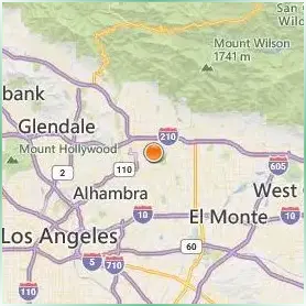 California Institute of Technology Location Map California Institute of Technology Location Map