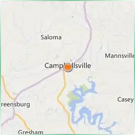 Campbellsville University Location Map Campbellsville University Location Map