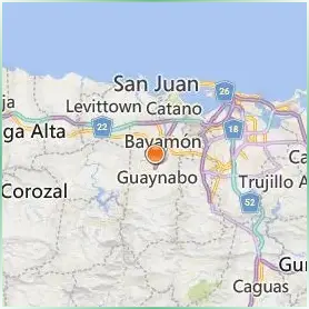 Caribbean University Bayamon Location Map Caribbean University Bayamon Location Map