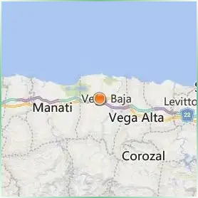 Caribbean University Vega Baja Location Map Caribbean University Vega Baja Location Map