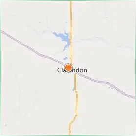 Clarendon College Location Map