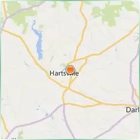 Coker College Location Map Coker College Location Map