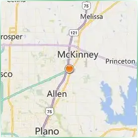 Collin County Community College District Location Map