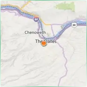 Columbia Gorge Community College Location Map Columbia Gorge Community College Location Map