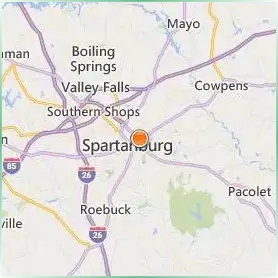 Converse University Location Map Converse University Location Map