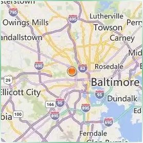 Coppin State University Location Map Coppin State University Location Map