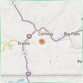 SUNY Corning Community College Location Map SUNY Corning Community College Location Map