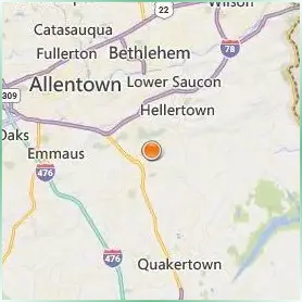 DeSales University Location Map DeSales University Location Map