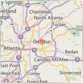 DeVry University Georgia Location Map DeVry University Georgia Location Map