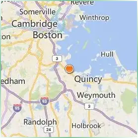 Eastern Nazarene College Location Map Eastern Nazarene College Location Map