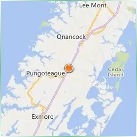 Eastern Shore Community College Location Map Eastern Shore Community College Location Map