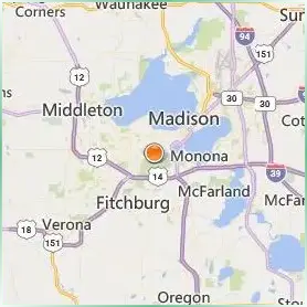 Edgewood College Location Map Edgewood College Location Map