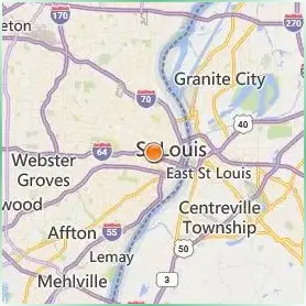 Harris Stowe State University Location Map