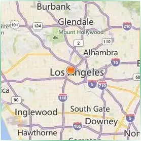 Hussian College Los Angeles Location Map