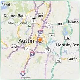 Huston Tillotson University Location Map Huston Tillotson University Location Map