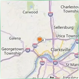 Indiana University Southeast Location Map Indiana University Southeast Location Map