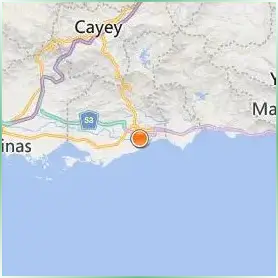Inter American University of Puerto Rico Guayama Location Map