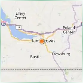 Jamestown Business College Location Map Jamestown Business College Location Map