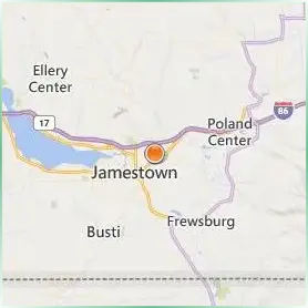 Jamestown Community College Location Map Jamestown Community College Location Map