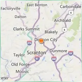 Johnson College Location Map Johnson College Location Map