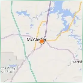 Kiamichi Technology Center McAlester Location Map Kiamichi Technology Center McAlester Location Map