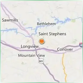 Lenoir Rhyne University Location Map Lenoir Rhyne University Location Map