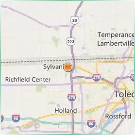 Lourdes University Location Map Lourdes University Location Map