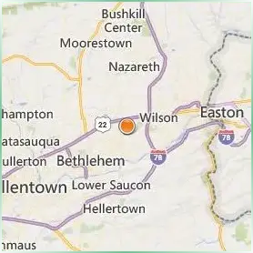 Northampton County Area Community College Location Map Northampton County Area Community College Location Map