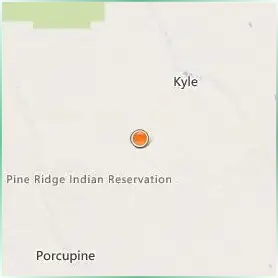 Oglala Lakota College Location Map Oglala Lakota College Location Map