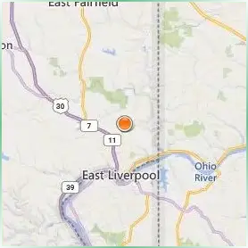 East Ohio College Location Map East Ohio College Location Map
