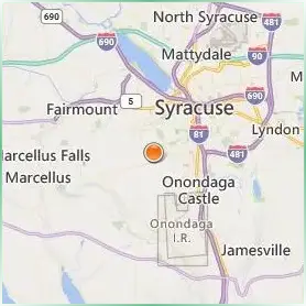 Onondaga Community College Location Map Onondaga Community College Location Map