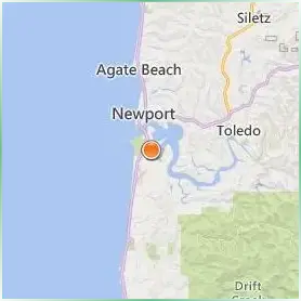 Oregon Coast Community College Location Map