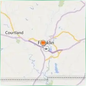 Paul D Camp Community College Location Map Paul D Camp Community College Location Map
