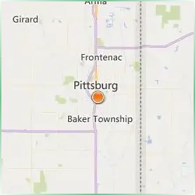 Pittsburg State University Location Map Pittsburg State University Location Map