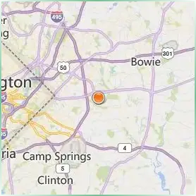 Prince George's Community College Location Map