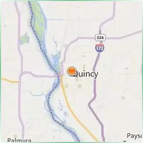 Quincy University Location Map