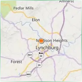 Randolph College Location Map Randolph College Location Map