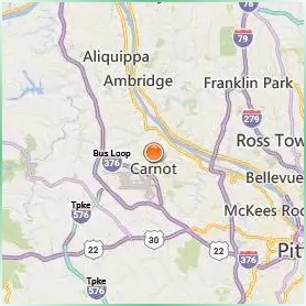 Robert Morris University Location Map Robert Morris University Location Map