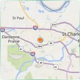 St Charles Community College Location Map