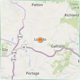 Saint Francis University Location Map Saint Francis University Location Map