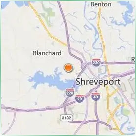 Southern University at Shreveport Location Map Southern University at Shreveport Location Map