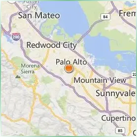 Stanford University Location Map Stanford University Location Map