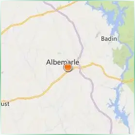 Stanly Community College Location Map