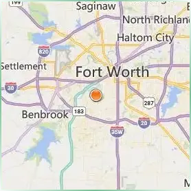 Texas Christian University Location Map Texas Christian University Location Map
