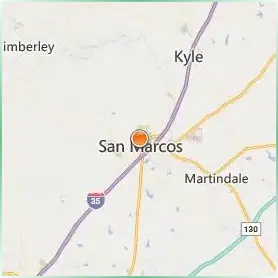 Texas State University Location Map Texas State University Location Map